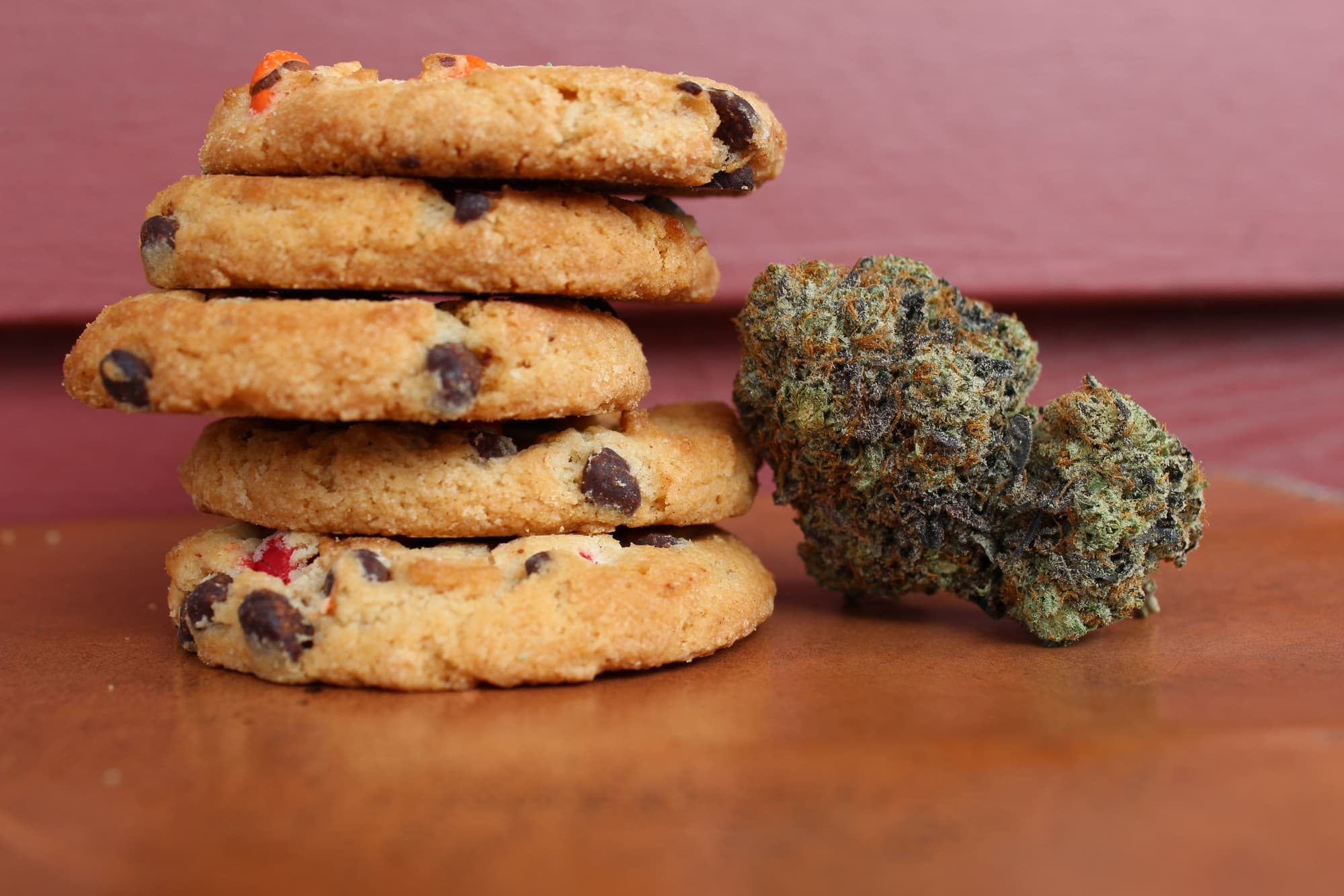cookies and cannabis bud